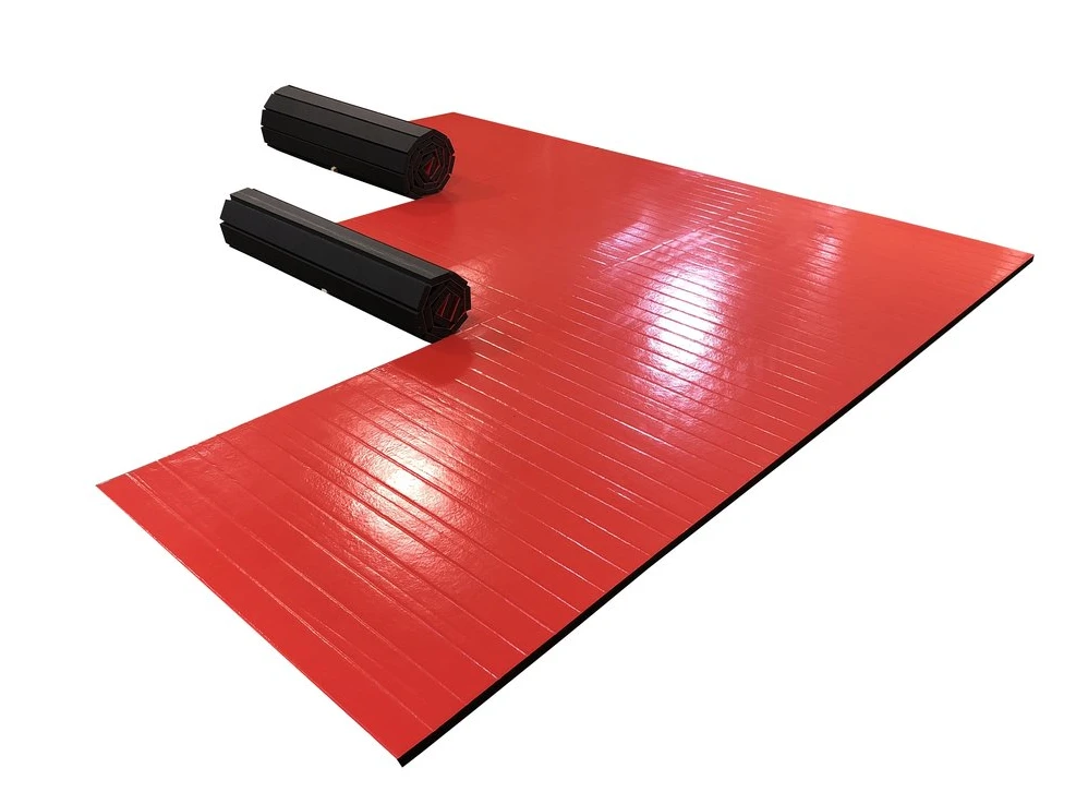 AK Athletic Equipment 18' X 18' X 1 3/8" Roll-Up Wrestling Mat - Durable & Portable Training Mat for Wrestling, MMA, and Fitness 9 AK Athletic Equipment 18' X 18' X 1 3/8" Roll-Up Wrestling Mat Wrestling Mats