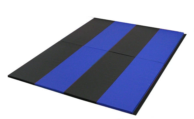 AK Athletic Equipment Folding Mats 4' X 8' X 2" - Impact Safe Gymnastics Mat for Training & Safety 4 AK Athletic Equipment Folding Mats Impact Safe 4' X 8' X 2" Folding Mat